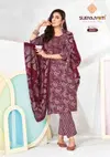 Pragya Vol 3 By Suryajyoti Cotton Kurti With Bottom Dupatta Exporters In India